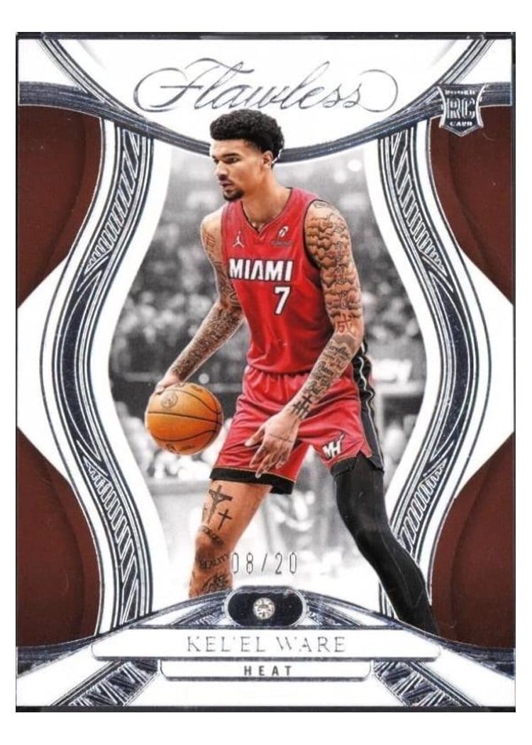 2024-25 Panini Flawless Base Gems Kel'el Ware #87 card