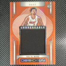 2024-25 Panini Obsidian Unbreakable Memorabilia Kel'el Ware #UM-WRE