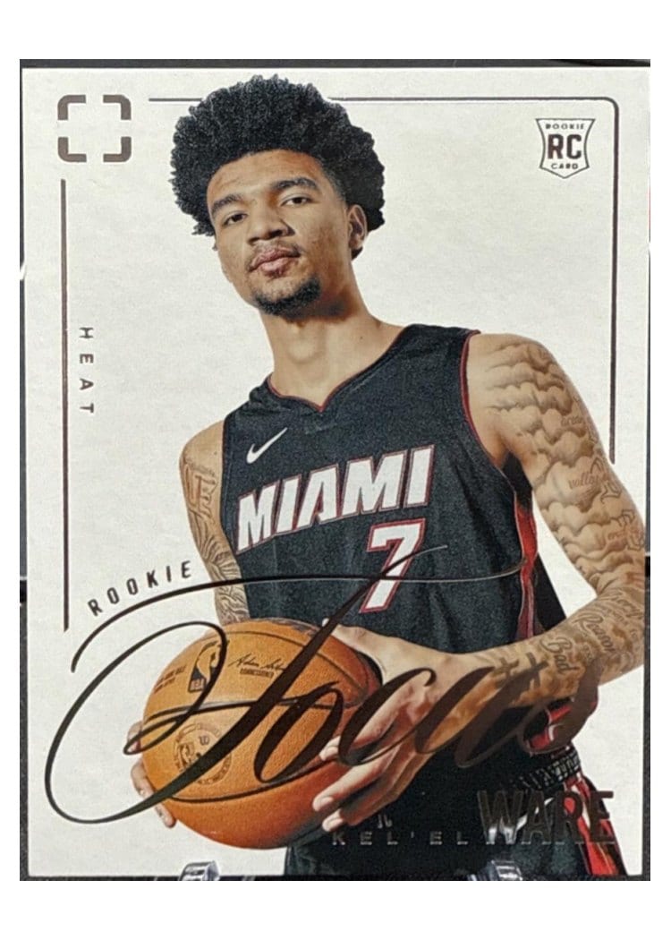 2024-25 Panini Photogenic Rookie Focus Set Kel'el Ware #14 card