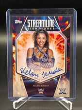 2025 Topps Exalted WWE Wrestling Streamline Signatures Kelani Jordan #STS-KJN card