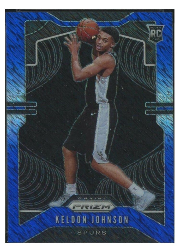 2019-20 Panini Prizm Base Set Keldon Johnson #273 card