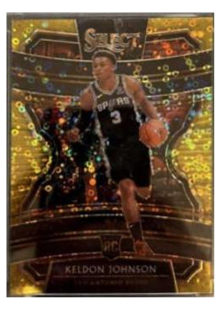 2019-20 Panini Select Base Set Keldon Johnson #279 card