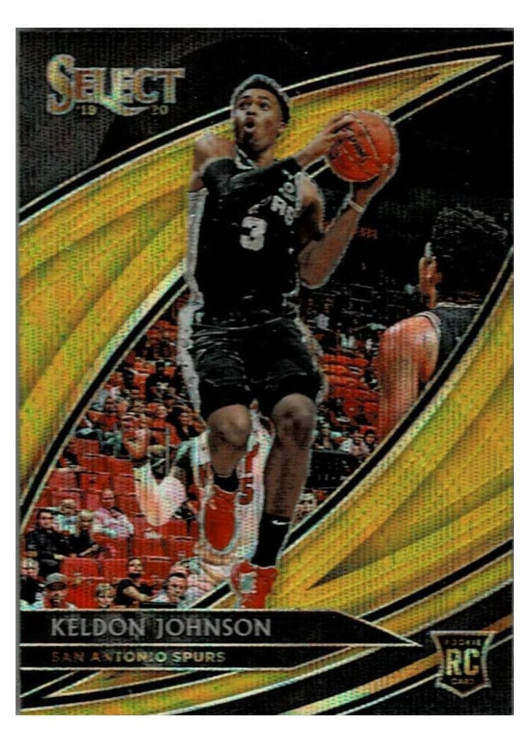 2019-20 Panini Select Base Set Keldon Johnson #279 card