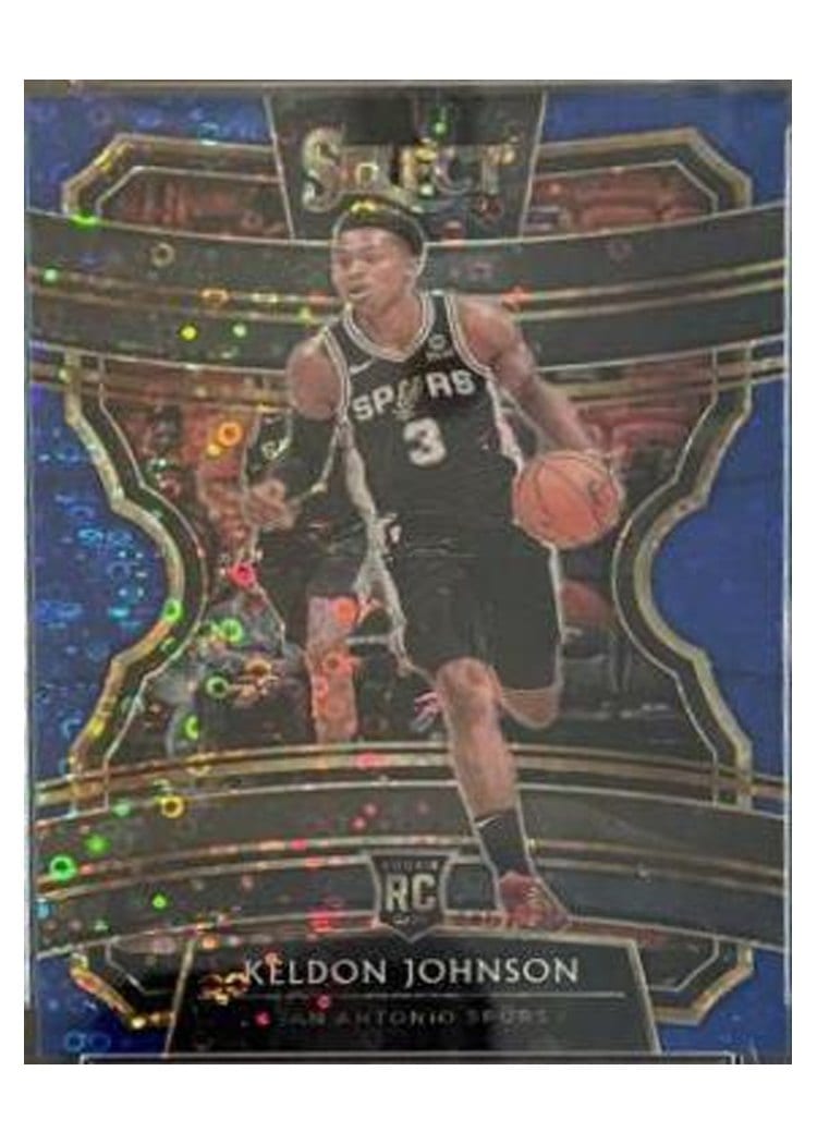 2019-20 Panini Select Base Set Keldon Johnson #45 card