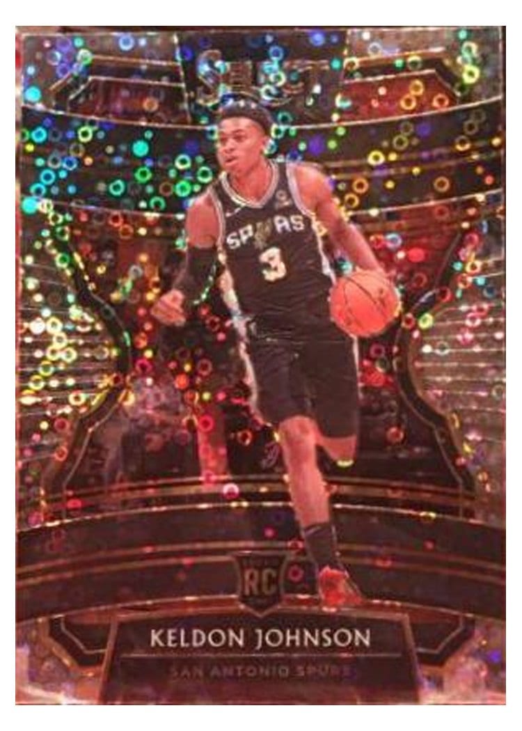 2019-20 Panini Select Base Set Keldon Johnson #45 card