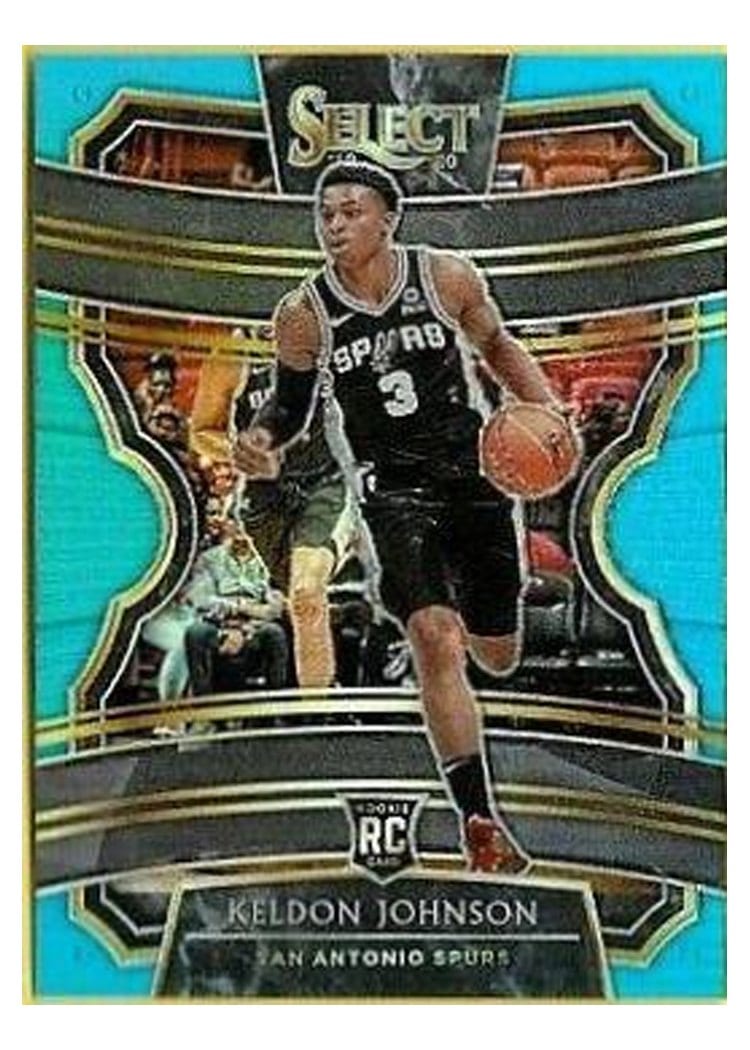 2019-20 Panini Select Base Set Keldon Johnson #45 card