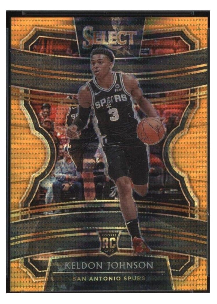 2019-20 Panini Select Base Set Keldon Johnson #45 card