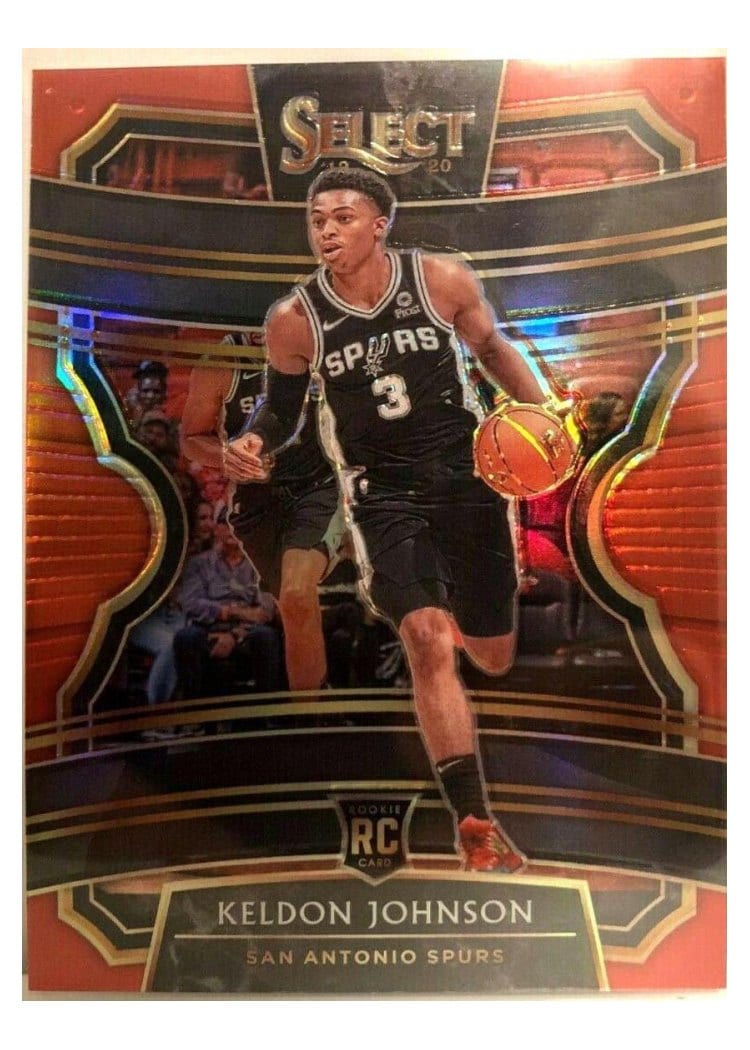 2019-20 Panini Select Base Set Keldon Johnson #45 card