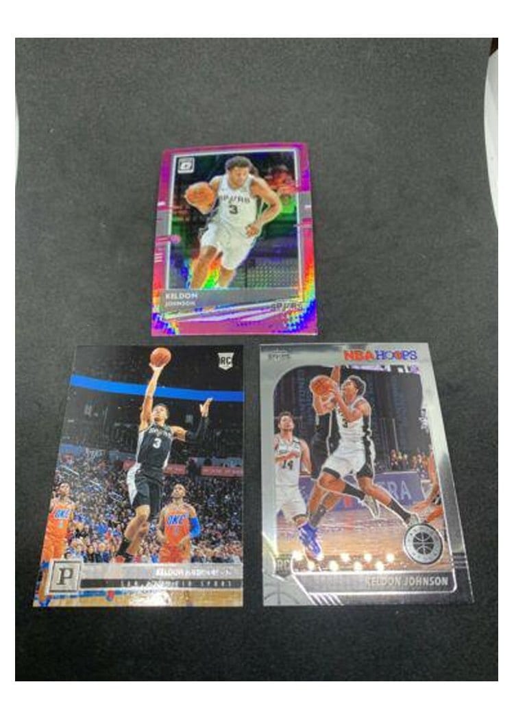 2020-21 Donruss Optic Base Set Keldon Johnson #10 card