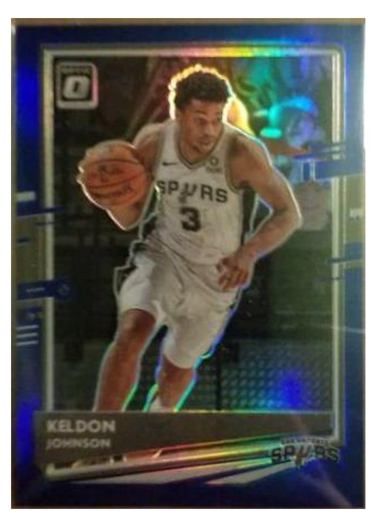 2020-21 Donruss Optic Base Set Keldon Johnson #10 card