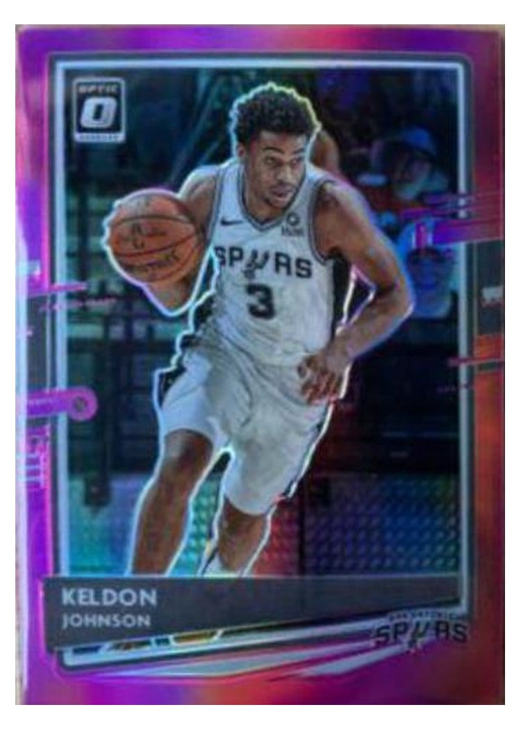 2020-21 Donruss Optic Base Set Keldon Johnson #10 card