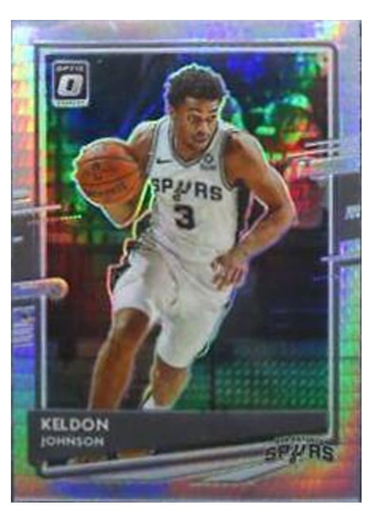 2020-21 Donruss Optic Base Set Keldon Johnson #10 card