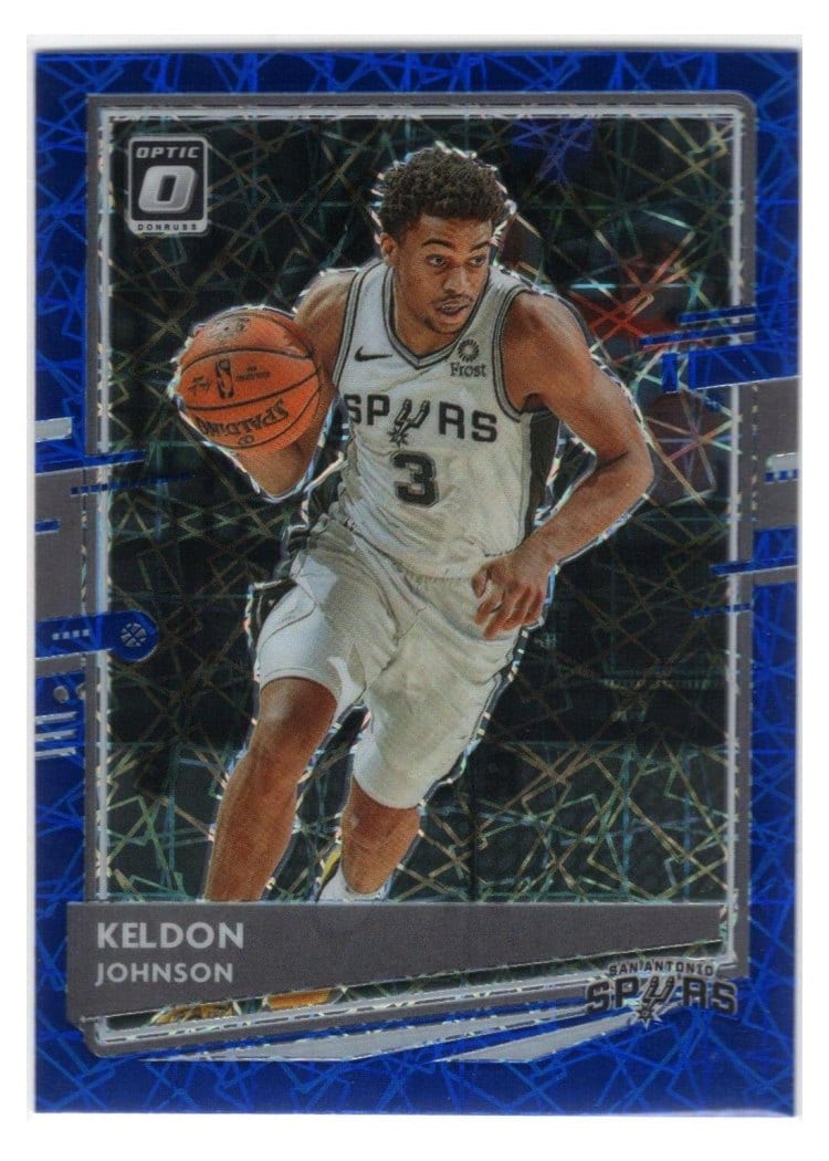 2020-21 Donruss Optic Base Set Keldon Johnson #10 card