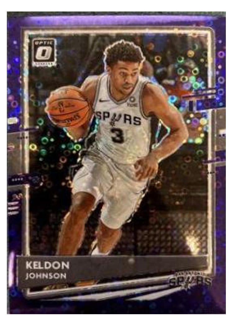 2020-21 Donruss Optic Base Set Keldon Johnson #10 card