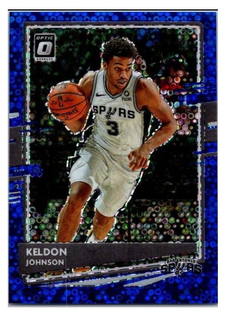 2020-21 Donruss Optic Base Set Keldon Johnson #10 card