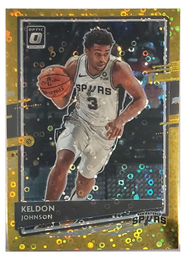 2020-21 Donruss Optic Base Set Keldon Johnson #10 card