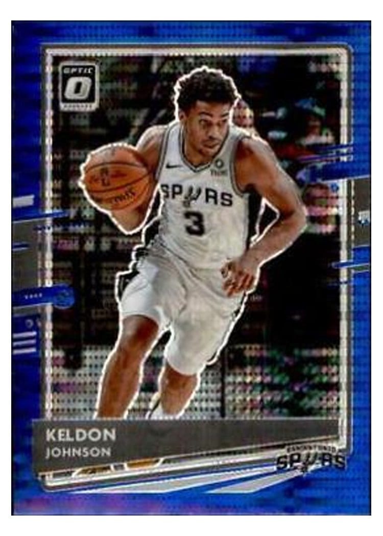2020-21 Donruss Optic Base Set Keldon Johnson #10 card