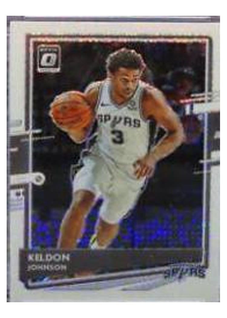 2020-21 Donruss Optic Base Set Keldon Johnson #10 card