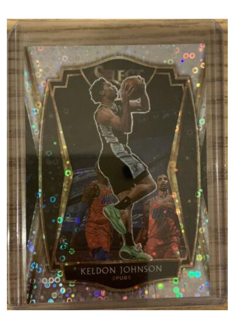 2020-21 Panini Select Base Set Keldon Johnson #148 card