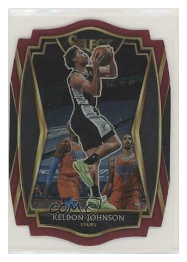 2020-21 Panini Select Base Set Keldon Johnson #148 card