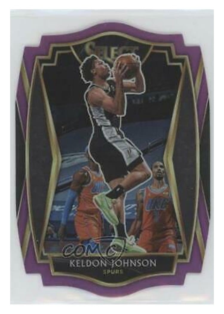 2020-21 Panini Select Base Set Keldon Johnson #148 card