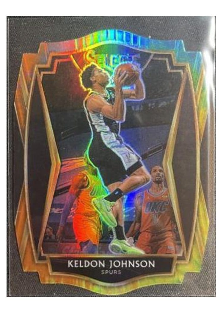 2020-21 Panini Select Base Set Keldon Johnson #148 card