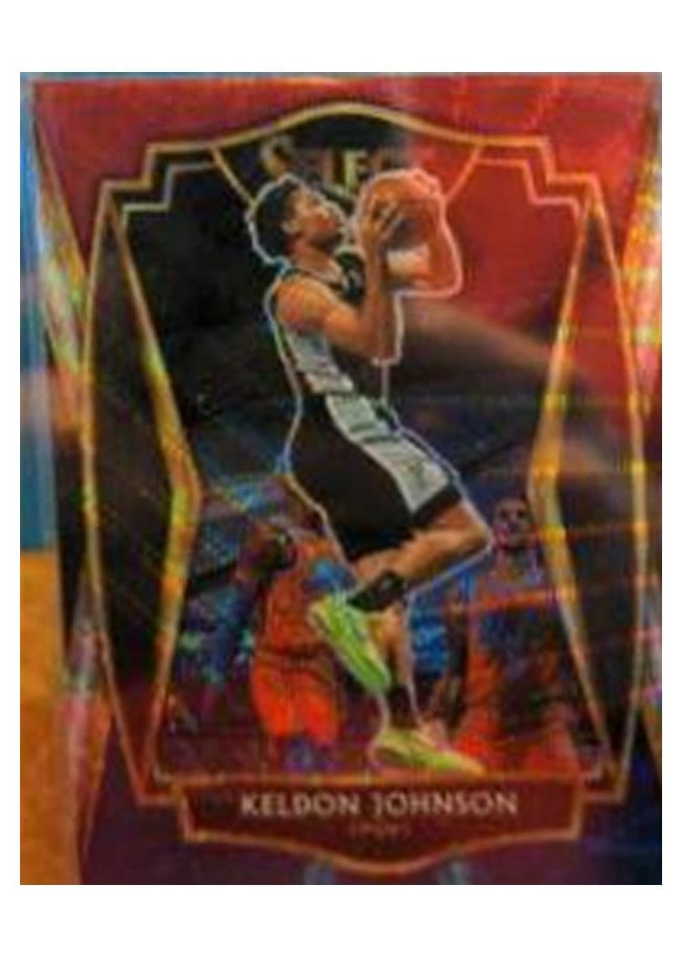 2020-21 Panini Select Base Set Keldon Johnson #148 card