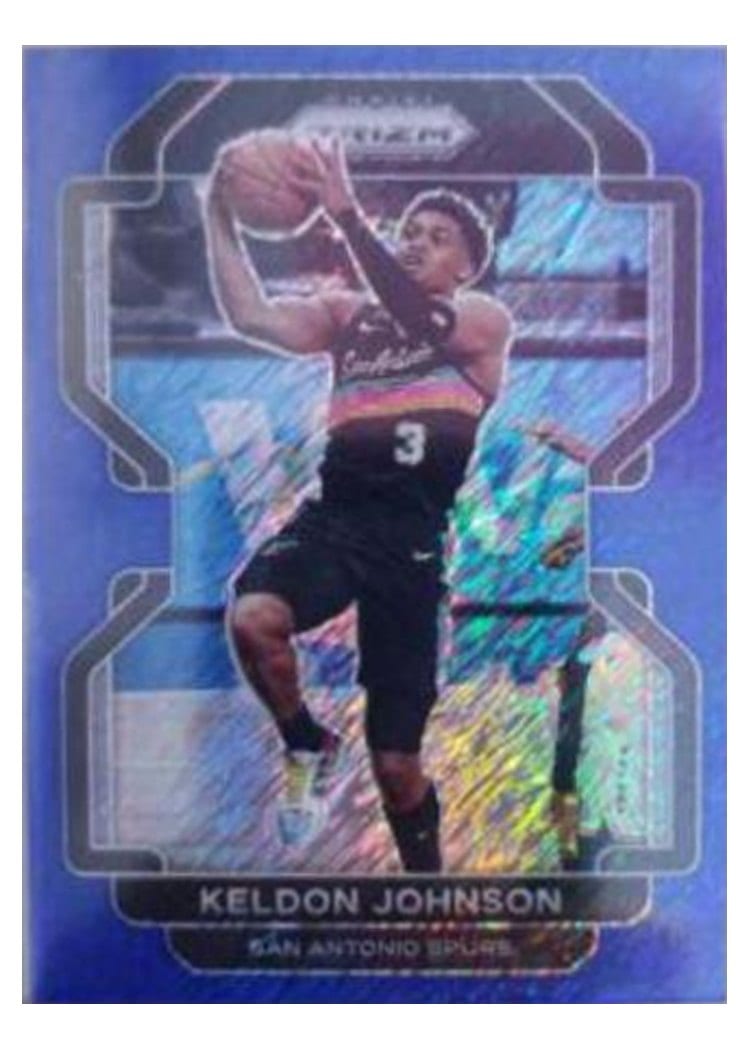2021-22 Panini Prizm Base Set Keldon Johnson #210 card