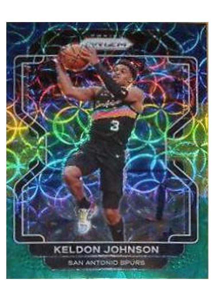 2021-22 Panini Prizm Base Set Keldon Johnson #210 card