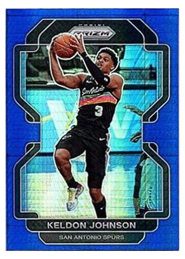 2021-22 Panini Prizm Base Set Keldon Johnson #210 card