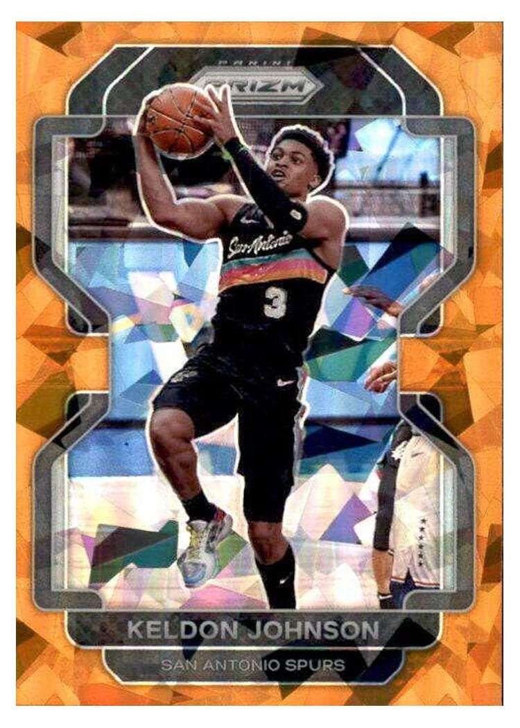 2021-22 Panini Prizm Base Set Keldon Johnson #210 card