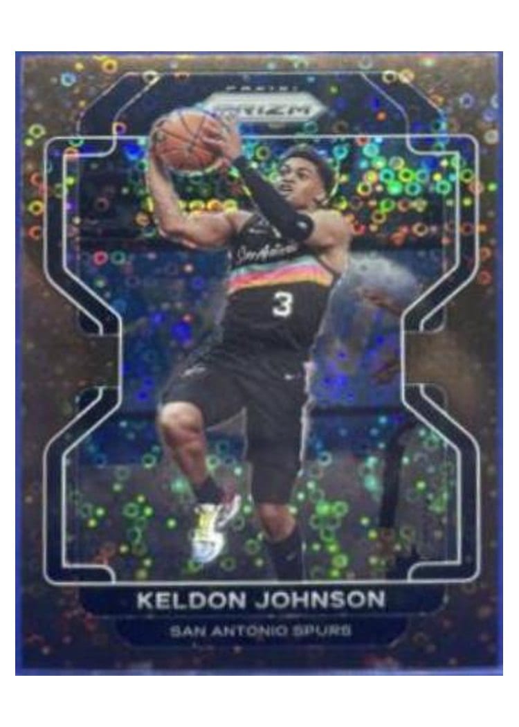 2021-22 Panini Prizm Base Set Keldon Johnson #210 card