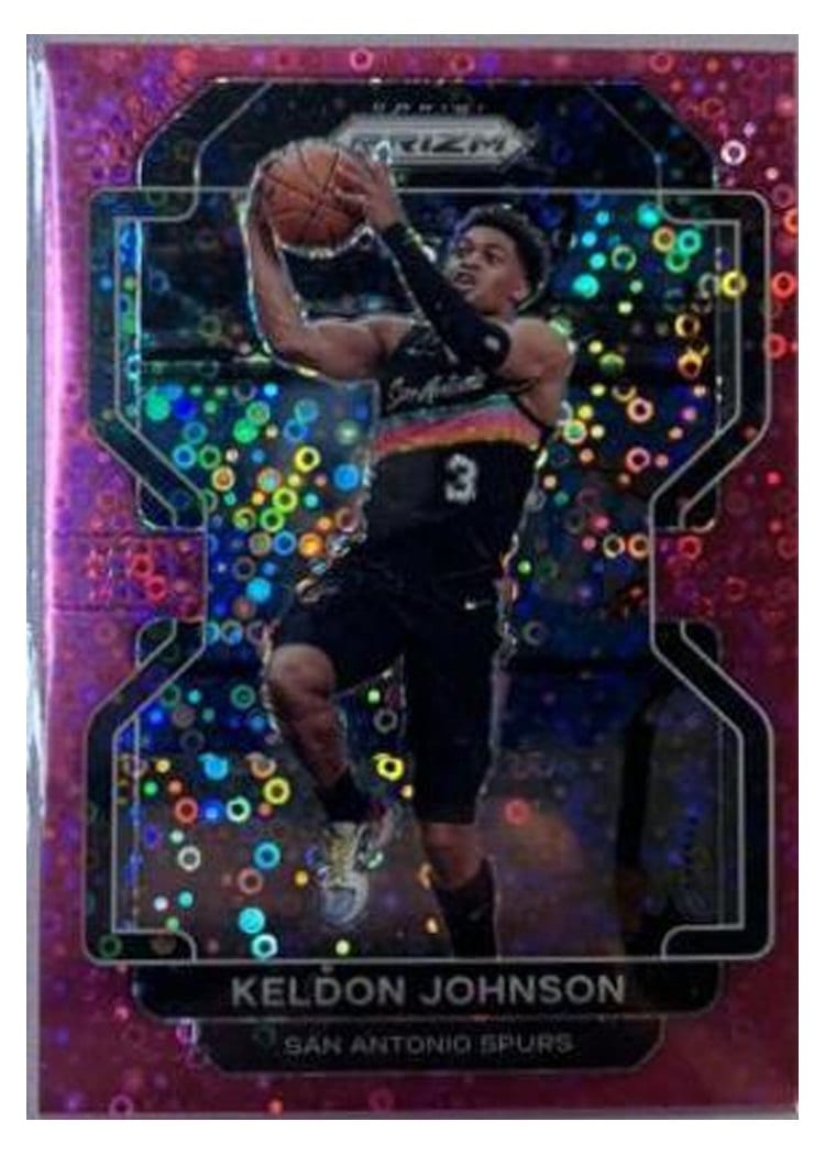 2021-22 Panini Prizm Base Set Keldon Johnson #210 card