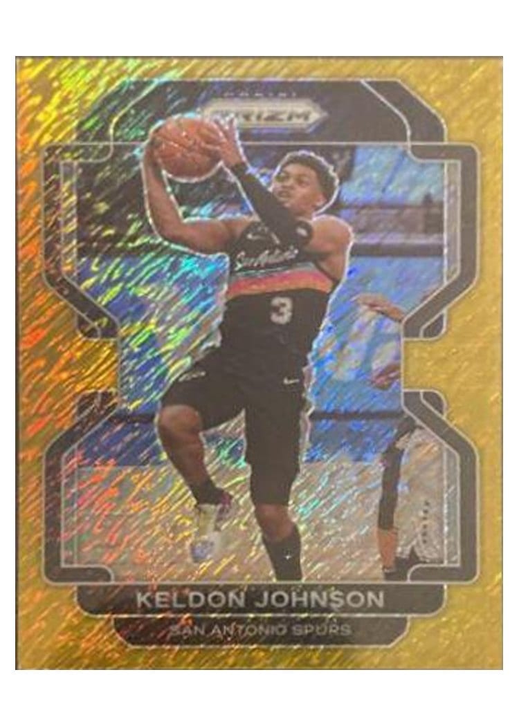 2021-22 Panini Prizm Base Set Keldon Johnson #210 card