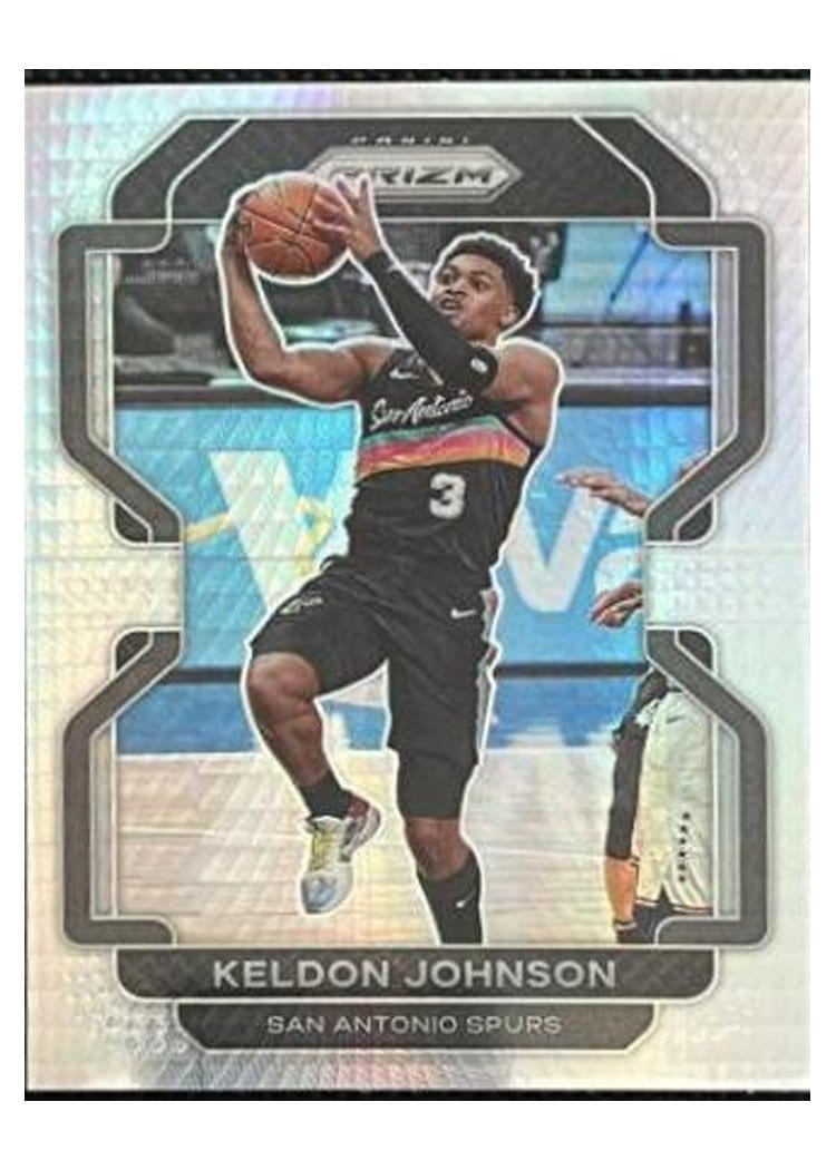 2021-22 Panini Prizm Base Set Keldon Johnson #210 card