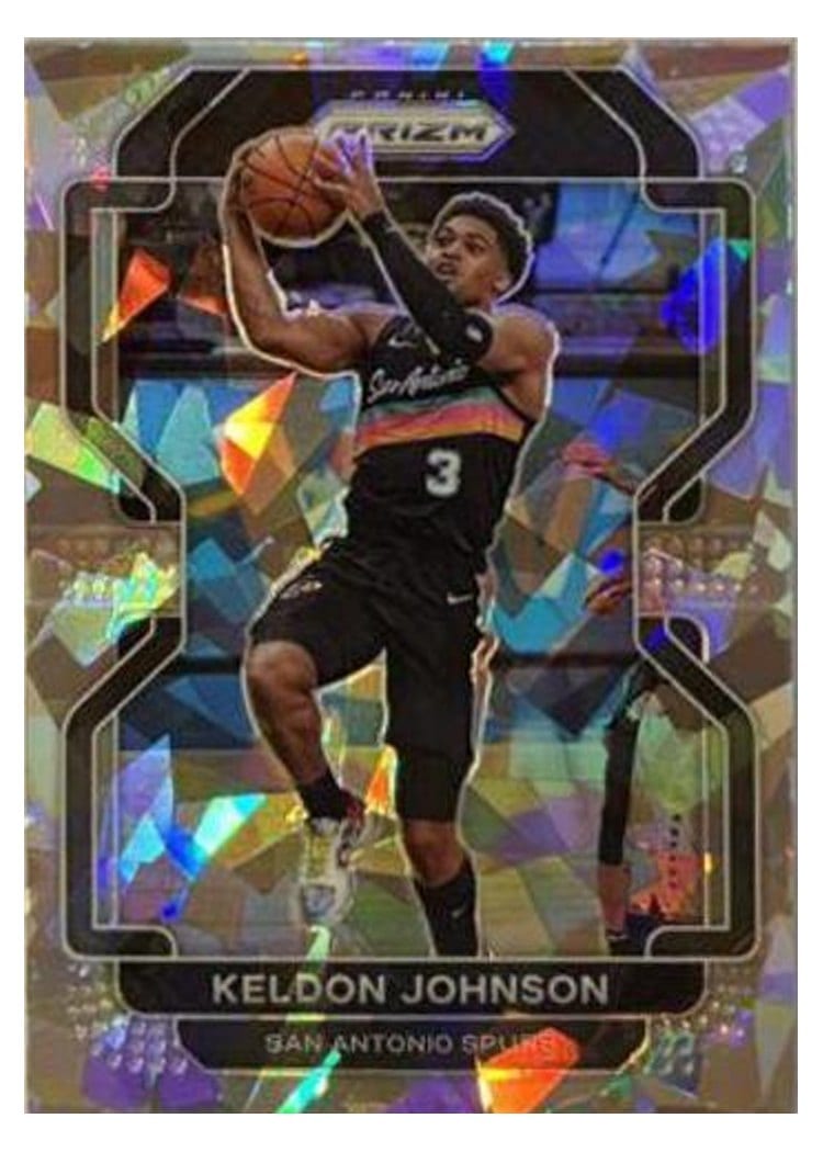 2021-22 Panini Prizm Base Set Keldon Johnson #210 card