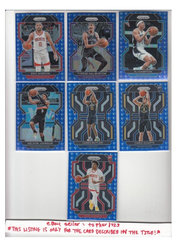 2021-22 Panini Prizm Base Set Keldon Johnson #210 card