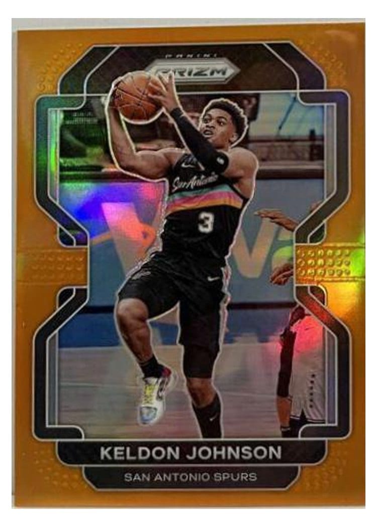 2021-22 Panini Prizm Base Set Keldon Johnson #210 card