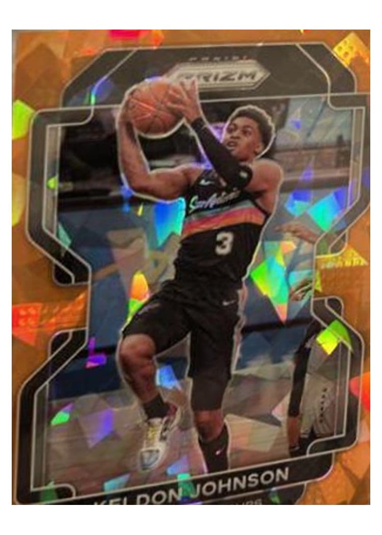 2021-22 Panini Prizm Base Set Keldon Johnson #210 card