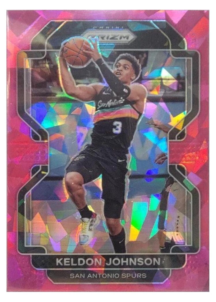 2021-22 Panini Prizm Base Set Keldon Johnson #210 card