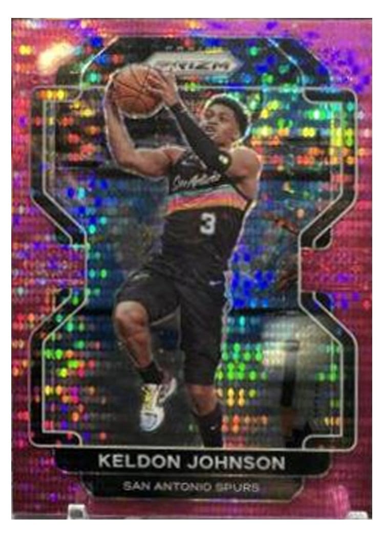 2021-22 Panini Prizm Base Set Keldon Johnson #210 card