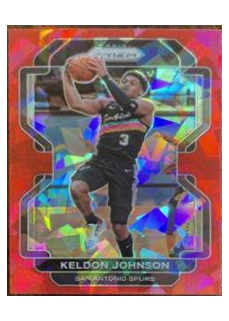 2021-22 Panini Prizm Base Set Keldon Johnson #210 card