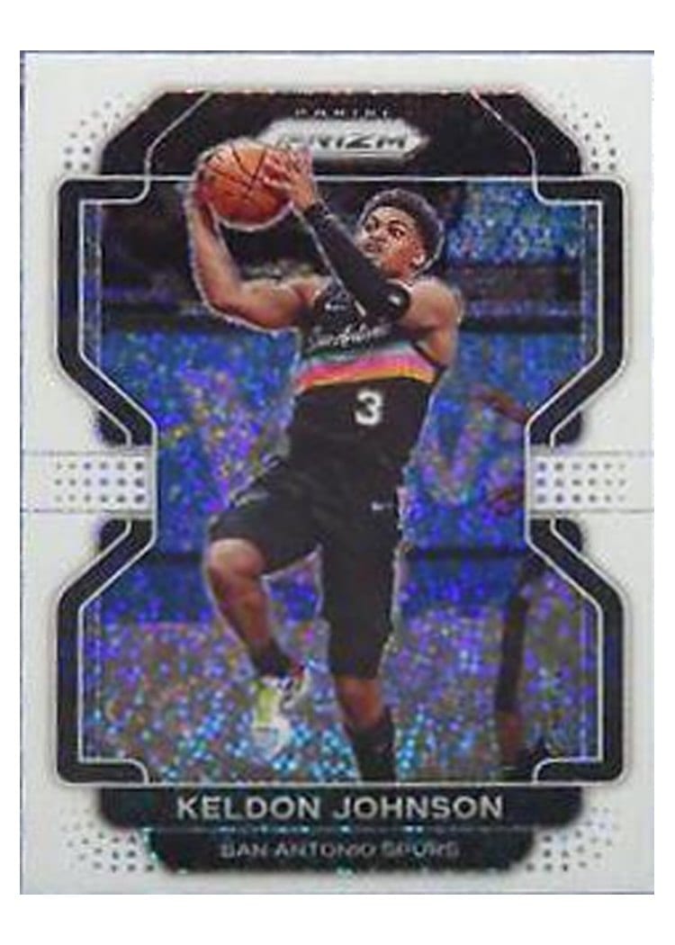 2021-22 Panini Prizm Base Set Keldon Johnson #210 card