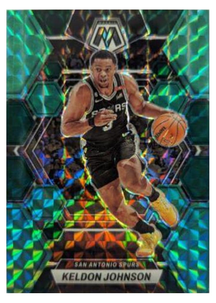 2022-23 Panini Mosaic Base Set Keldon Johnson #179 card