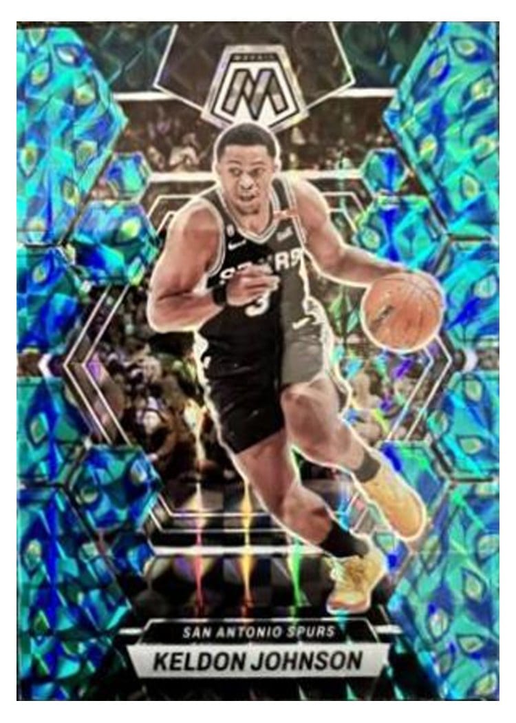 2022-23 Panini Mosaic Base Set Keldon Johnson #179 card