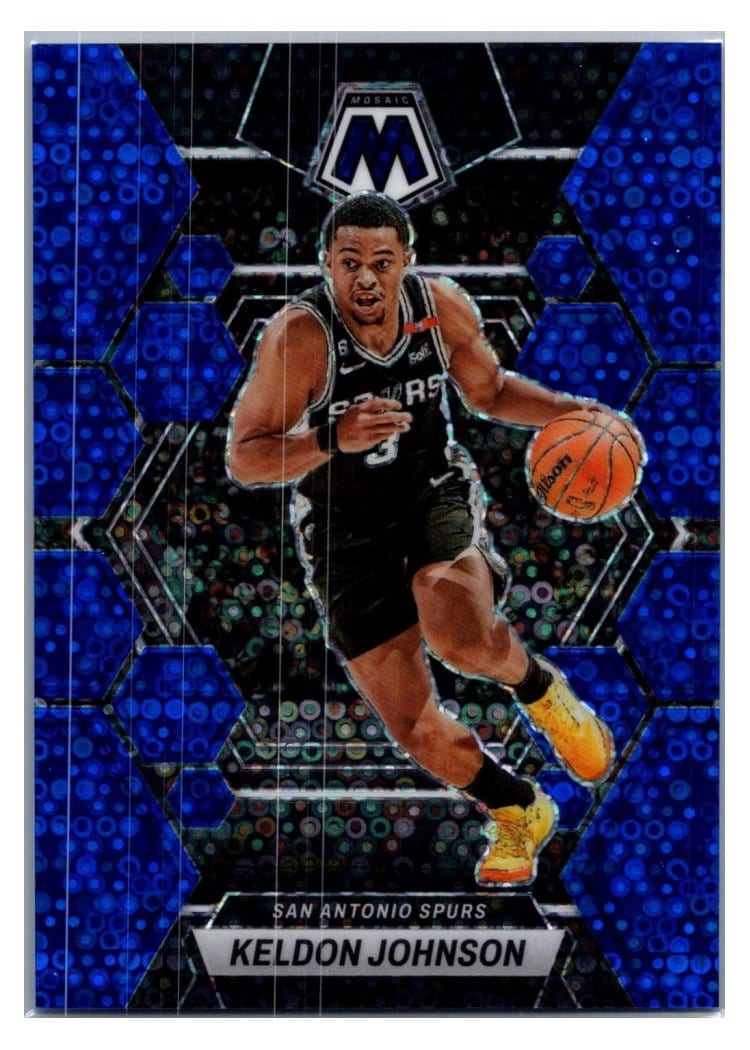 2022-23 Panini Mosaic Base Set Keldon Johnson #179 card