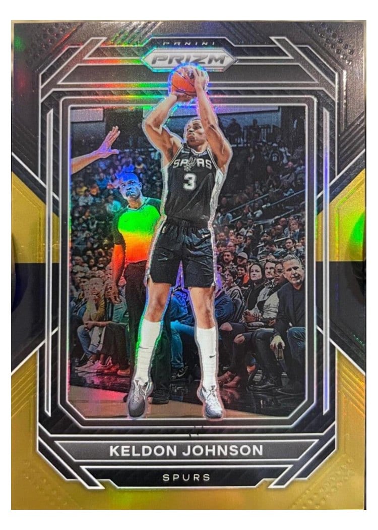2022-23 Panini Prizm Base Set Keldon Johnson #211 card