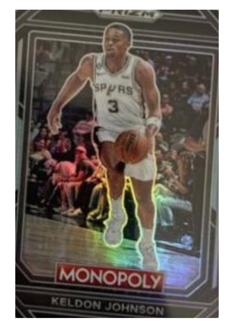 2022-23 Panini Prizm Base Set Keldon Johnson #211 card