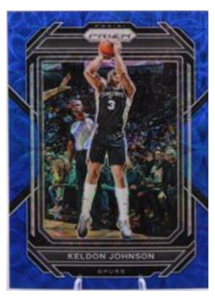 2022-23 Panini Prizm Base Set Keldon Johnson #211 card