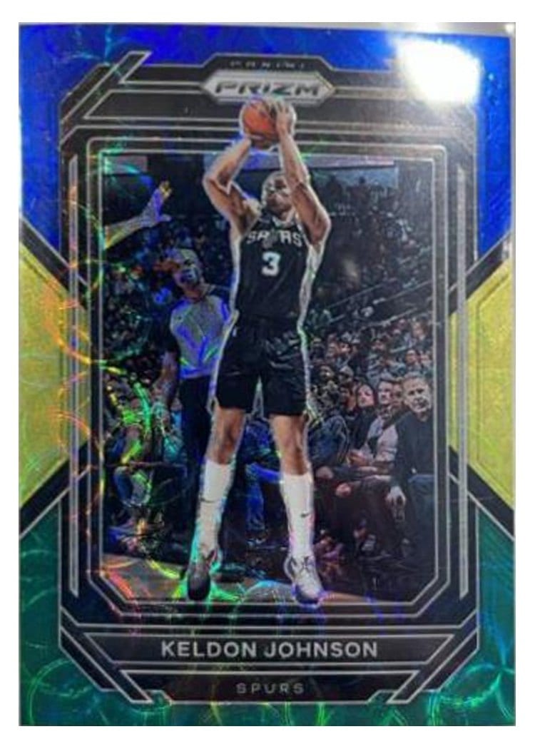 2022-23 Panini Prizm Base Set Keldon Johnson #211 card